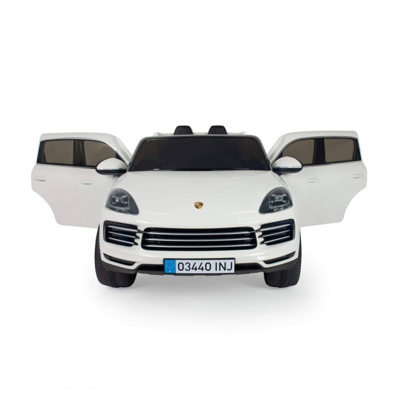 Porsche Cayenne S sähköauto lapsille, valkoinen hinta ja tiedot | Lasten sähköautot | hobbyhall.fi