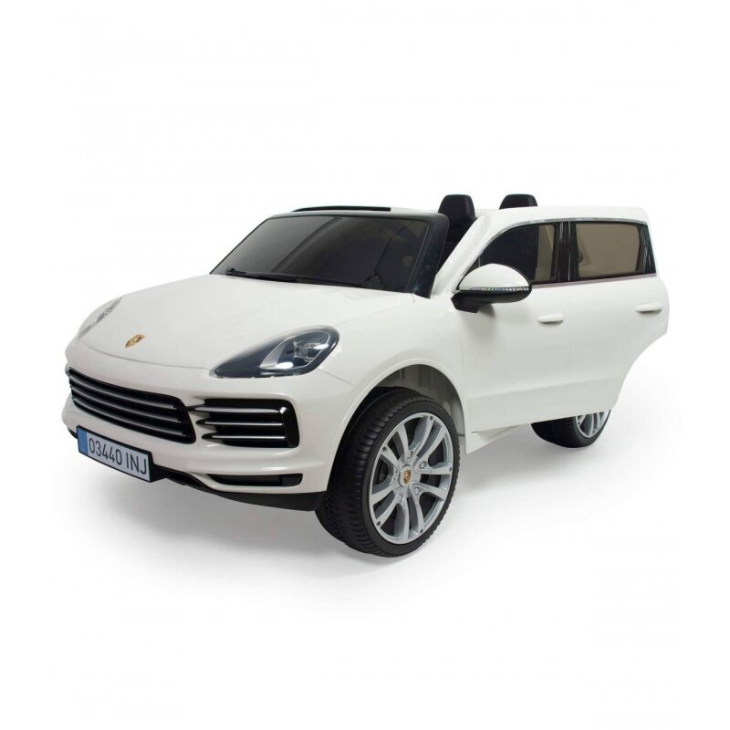 Porsche Cayenne S sähköauto lapsille, valkoinen hinta ja tiedot | Lasten sähköautot | hobbyhall.fi
