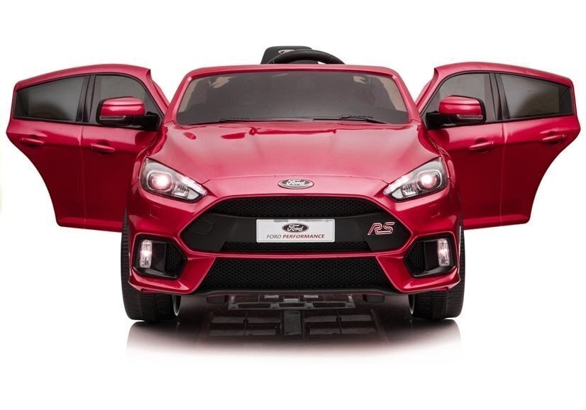 Ford Focus RS sähköauto lapsille, punainen hinta ja tiedot | Lasten sähköautot | hobbyhall.fi