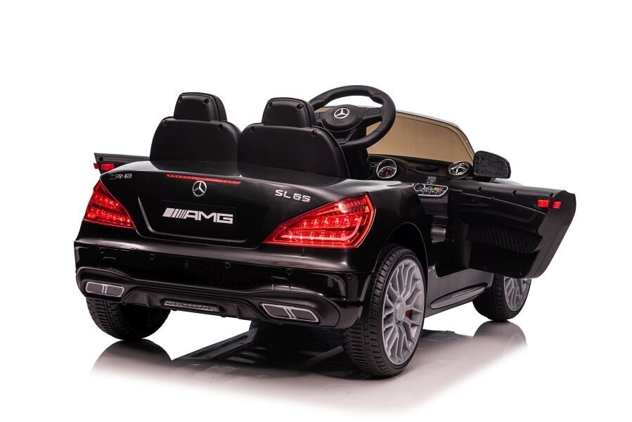 Yksipaikkainen sähköauto Mercedes SL65 S, musta hinta ja tiedot | Lasten sähköautot | hobbyhall.fi