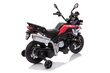 JT5002A yksivaihteinen lasten moottoripyörä, punainen hinta ja tiedot | Lasten sähköautot | hobbyhall.fi