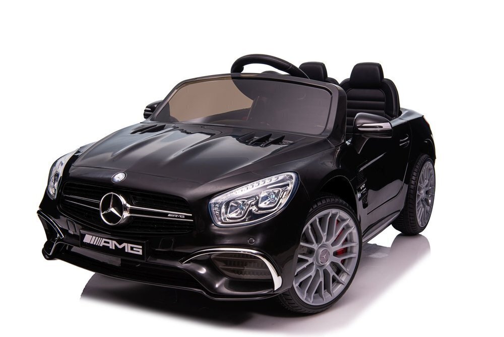 Yksipaikkainen sähköauto Mercedes SL65 S, musta lakattu hinta ja tiedot | Lasten sähköautot | hobbyhall.fi