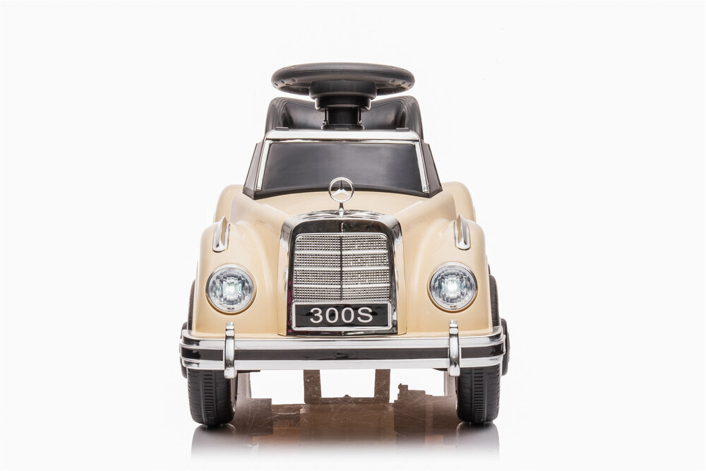 Mercedes 300S yksipaikkainen sähköauto, beige hinta ja tiedot | Lasten sähköautot | hobbyhall.fi