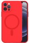 Mocco MagSilicone Soft Back Case Silicone Case for Apple iPhone 14 Plus Red hinta ja tiedot | Puhelimen kuoret ja kotelot | hobbyhall.fi