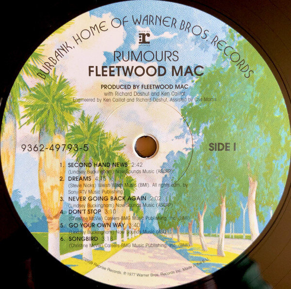 LP Fleetwood Mac Rumours Vinyylilevy hinta ja tiedot | Vinyylilevyt, CD-levyt, DVD-levyt | hobbyhall.fi