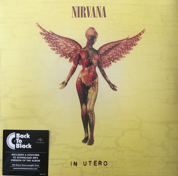 LP NIRVANA In Utero Vinyylilevy hinta ja tiedot | Vinyylilevyt, CD-levyt, DVD-levyt | hobbyhall.fi