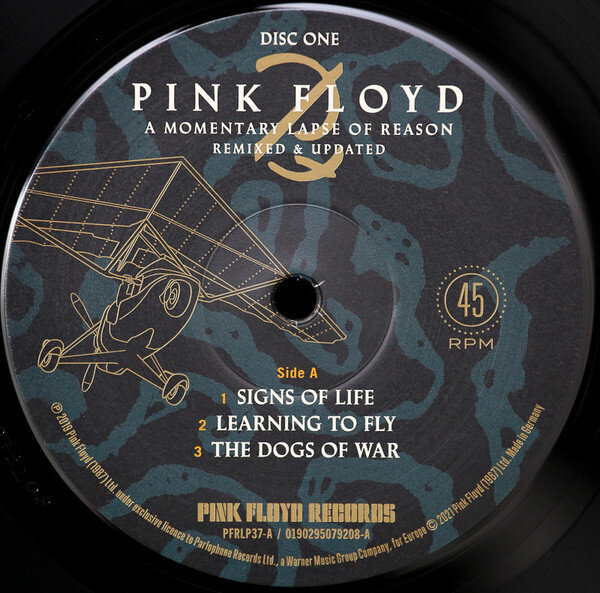 2LP PINK FLOYD A Momentary Lapse Of Reason (2019 Remix, 180g) Vinyylilevy hinta ja tiedot | Vinyylilevyt, CD-levyt, DVD-levyt | hobbyhall.fi