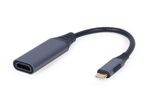 Adapteris GEMBIRD USB C - HDMI hinta ja tiedot | Adapterit | hobbyhall.fi