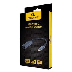 Adapteris GEMBIRD USB C - HDMI hinta ja tiedot | Adapterit | hobbyhall.fi