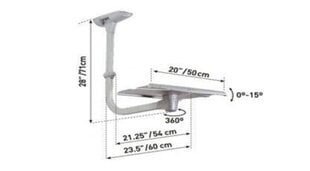 Barkan 129-41 hinta ja tiedot | TV-seinätelineet | hobbyhall.fi