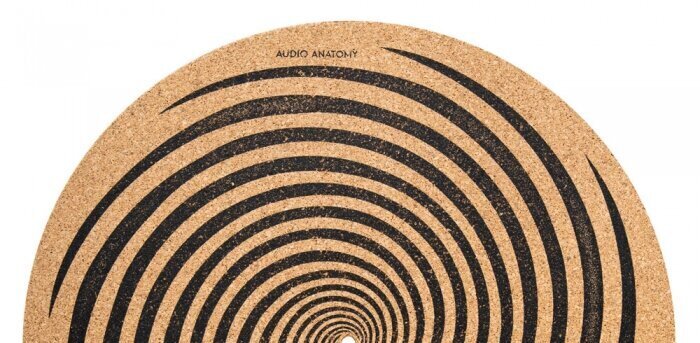 Audio Anatomy LP Vinyl-slipmat Cork Spiral design hinta ja tiedot | Vinyylilevyt, CD-levyt, DVD-levyt | hobbyhall.fi