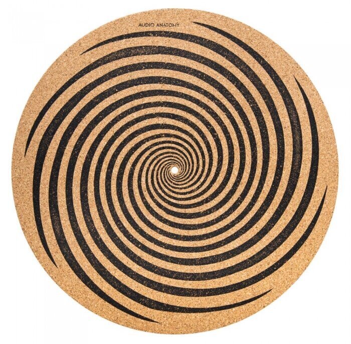 Audio Anatomy LP Vinyl-slipmat Cork Spiral design hinta ja tiedot | Vinyylilevyt, CD-levyt, DVD-levyt | hobbyhall.fi