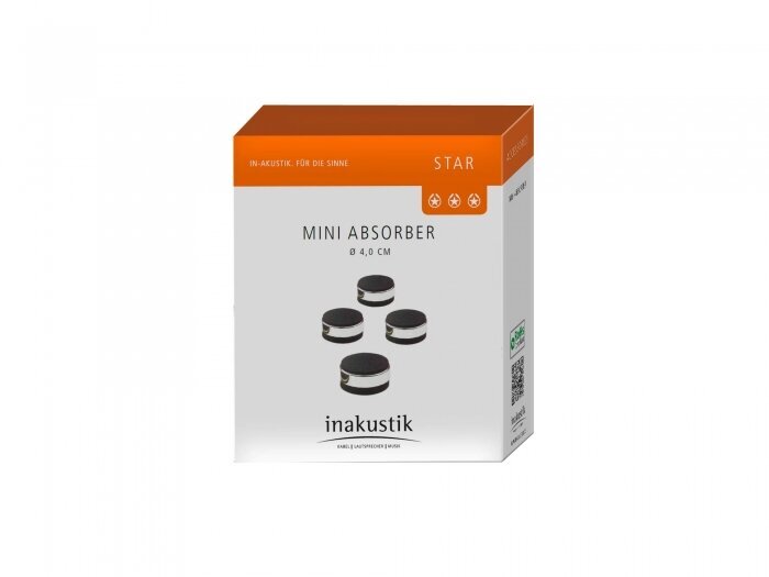 INAKUSTIK Star Mini Absorber hinta ja tiedot | Vinyylilevyt, CD-levyt, DVD-levyt | hobbyhall.fi