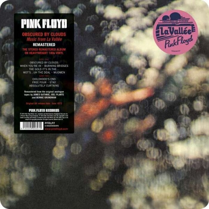 LP PINK FLOYD OBSCURED BY CLOUDS Vinyylilevy hinta ja tiedot | Vinyylilevyt, CD-levyt, DVD-levyt | hobbyhall.fi