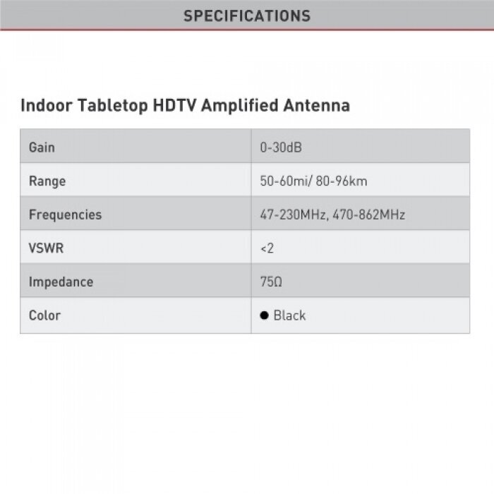 Barkan AB60A hinta ja tiedot | TV-antennit | hobbyhall.fi