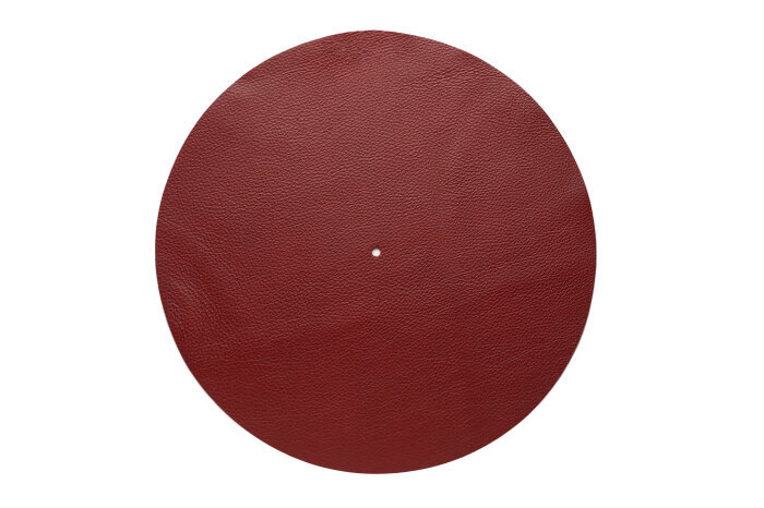 LP VINYY SLIPMAT - NAHKA Audio Anatomy VINYL SLIPMAT LEATHER RED 1,5 MM hinta ja tiedot | Vinyylilevyt, CD-levyt, DVD-levyt | hobbyhall.fi