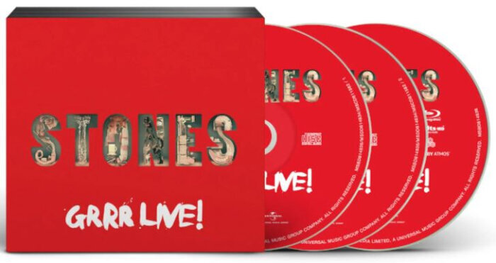2CD, 1 Blu-ray THE ROLLING STONES GRRR Live! (Live At Newark 2012) CD + Blu-Ray hinta ja tiedot | Vinyylilevyt, CD-levyt, DVD-levyt | hobbyhall.fi