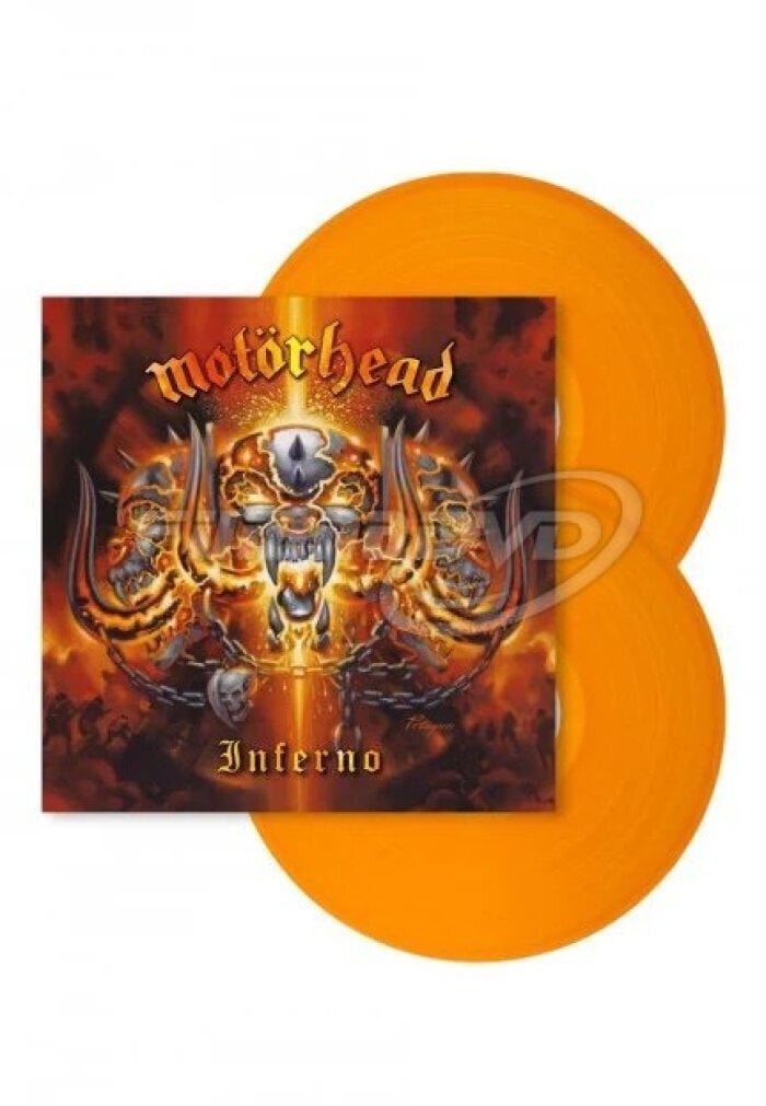 2LP MOTÖRHEAD Inferno (Orange Vinyl) Vinyylilevy hinta ja tiedot | Vinyylilevyt, CD-levyt, DVD-levyt | hobbyhall.fi