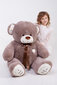 Nalle "I love you" 150 cm Harmaanruskea hinta ja tiedot | Pehmolelut | hobbyhall.fi