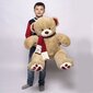 Felix nalle 110 cm vaaleanruskea / Nalle hinta ja tiedot | Pehmolelut | hobbyhall.fi