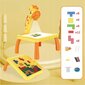Projektori piirtämiseen musiikin kanssa + työpöytä Tetris "keltainen kirahvi" hinta ja tiedot | Kehittävät lelut | hobbyhall.fi