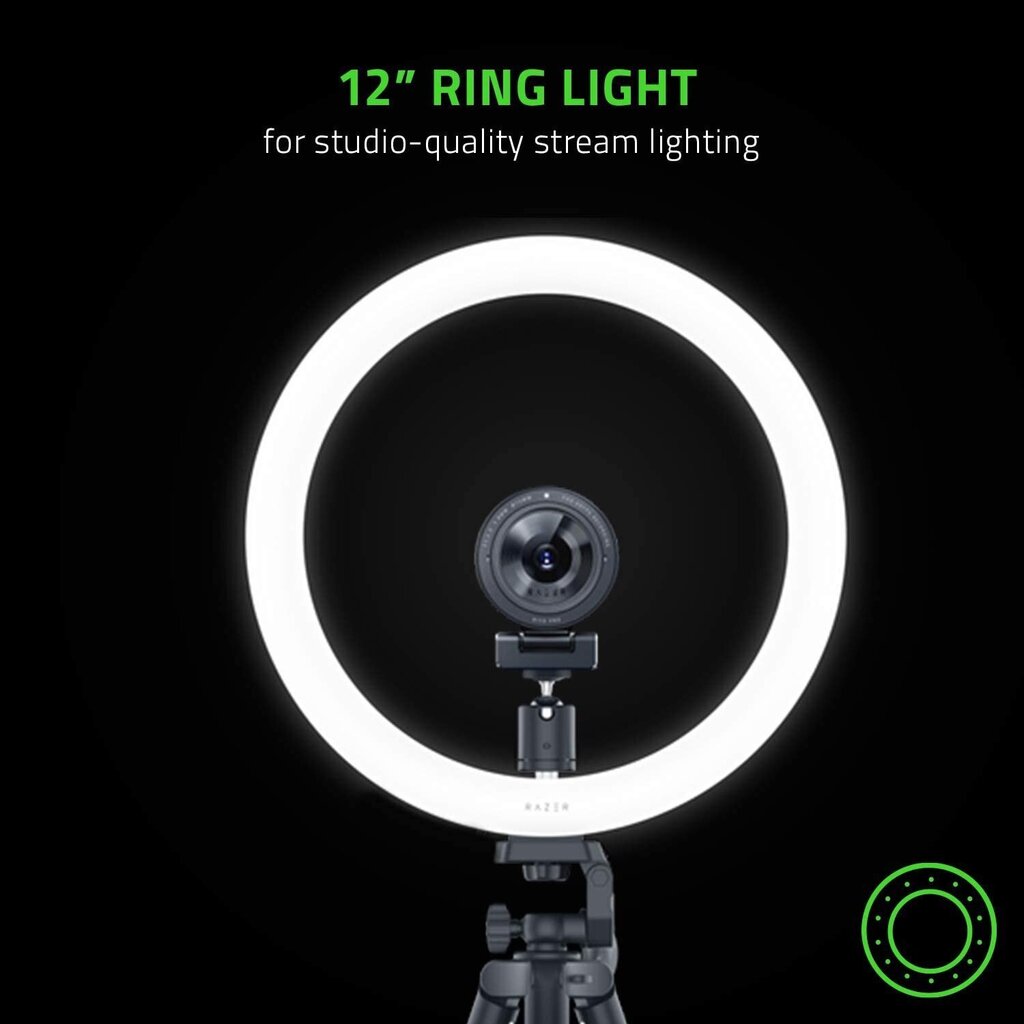 Razer Ring Light Warm White, Balanced Wh hinta ja tiedot | Valokuvaustarvikkeet | hobbyhall.fi
