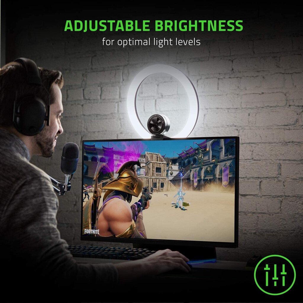 Razer Ring Light Warm White, Balanced Wh hinta ja tiedot | Valokuvaustarvikkeet | hobbyhall.fi