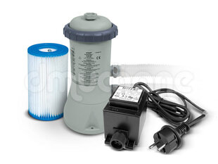 Uima-altaan suodatinpumppu + 12V muuntaja, 3407L/h. hinta ja tiedot | Uima-altaan suodattimet | hobbyhall.fi