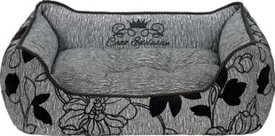 Cazo Exclusive Soft Bed Noir harmaa sänky koirille 75x60cm hinta ja tiedot | Cazo Lemmikit | hobbyhall.fi