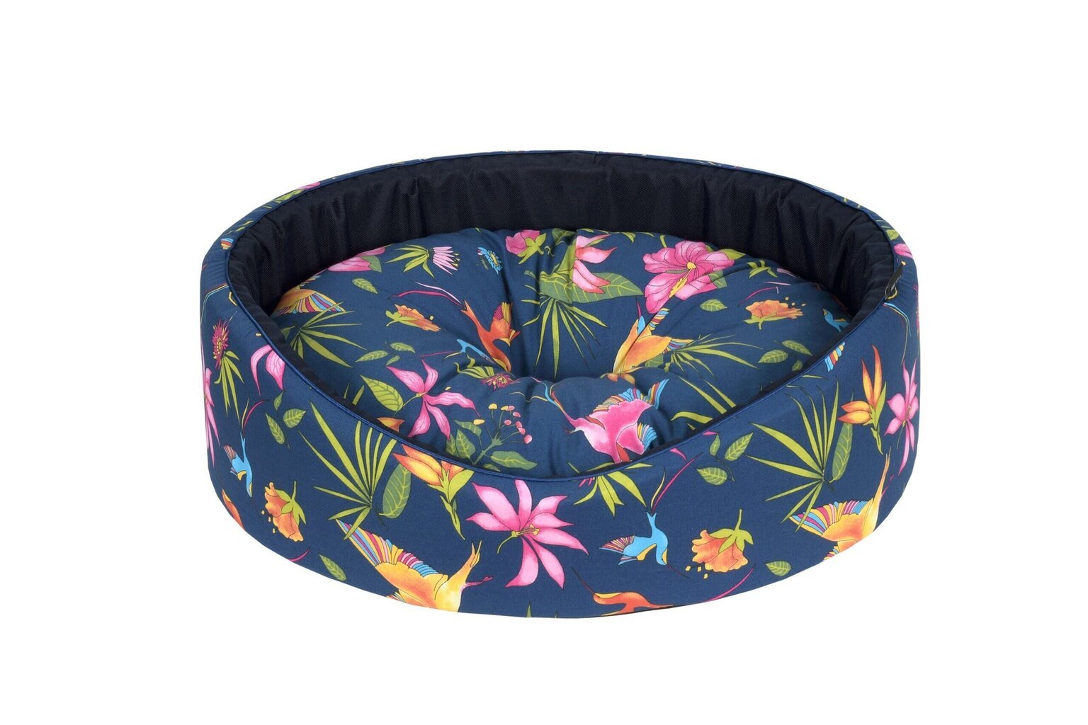 Cazo Foam Bed Cotton Flower sänky koirille 50x46cm hinta ja tiedot | Pedit ja pesät | hobbyhall.fi