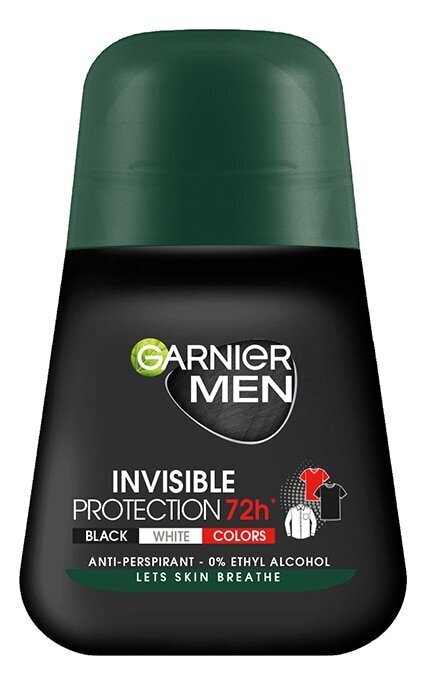 Garnier Invisible Protection 72H roll-on -deodorantti miehelle, 50 ml hinta ja tiedot | Deodorantit | hobbyhall.fi