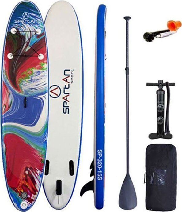 SUP-lauta Spartan 320 x 76 cm hinta ja tiedot | SUP-laudat | hobbyhall.fi