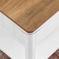 Sohvapöytä laatikoilla 80x80x45 cm, ruskea ja valkoinen hinta ja tiedot | Sohvapöydät | hobbyhall.fi