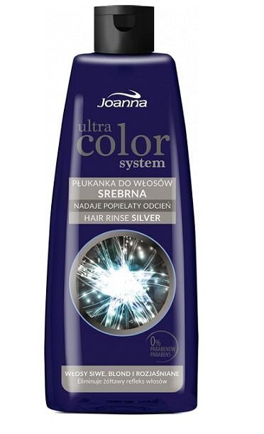 Joanna Professional Ultra Color System 150 ml hiusten huuhteluaine vaaleille hiuksille, hopea hinta ja tiedot | Shampoot | hobbyhall.fi