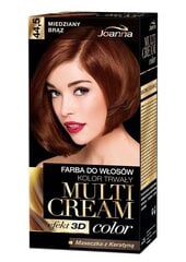 Joanna Multi Cream Color 100 ml, 44.5 Copper Blonde hinta ja tiedot | Hiusvärit | hobbyhall.fi