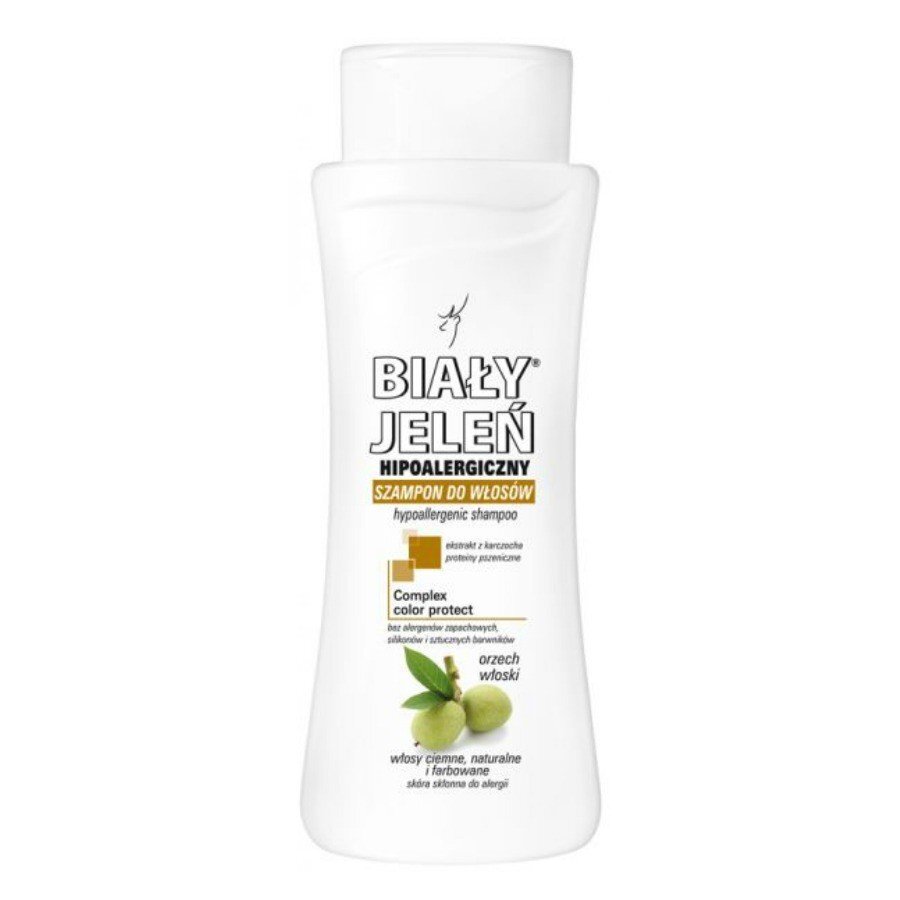 Shampoo värjätyille hiuksille Bialy Jelen Orzech Wloski 300 ml hinta ja tiedot | Shampoot | hobbyhall.fi