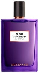 Parfyymi Molinard Fleur D'Oranger EDP miehille/naisille 75 ml hinta ja tiedot | Naisten hajuvedet | hobbyhall.fi