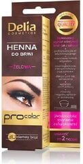 Delia Cosmetics Henna kulmaväri 15 ml, 3.0 Dark Brown hinta ja tiedot | Kulmavärit ja kulmakynät | hobbyhall.fi