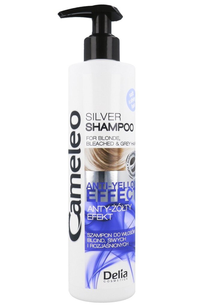 Keltainen neutraloiva shampoo Delia Cosmetics Cameleo 250 ml hinta ja tiedot | Shampoot | hobbyhall.fi