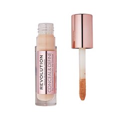 Makeup Revolution London Conceal & Define Nestemäinen meikkivoide, 4 g, C7 hinta ja tiedot | Meikkivoiteet ja puuterit | hobbyhall.fi