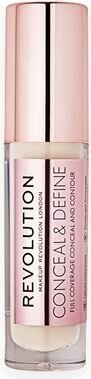 Makeup Revolution London Conceal & Define Nestemäinen meikkivoide, 4 g, C1 hinta ja tiedot | Meikkivoiteet ja puuterit | hobbyhall.fi