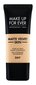 Matta meikkivoide Make Up For Ever Matte Velvet Skin Liquid Full Coverage Foundation 24H, 30 ml, Y - 330 Warm Ivory hinta ja tiedot | Meikkivoiteet ja puuterit | hobbyhall.fi