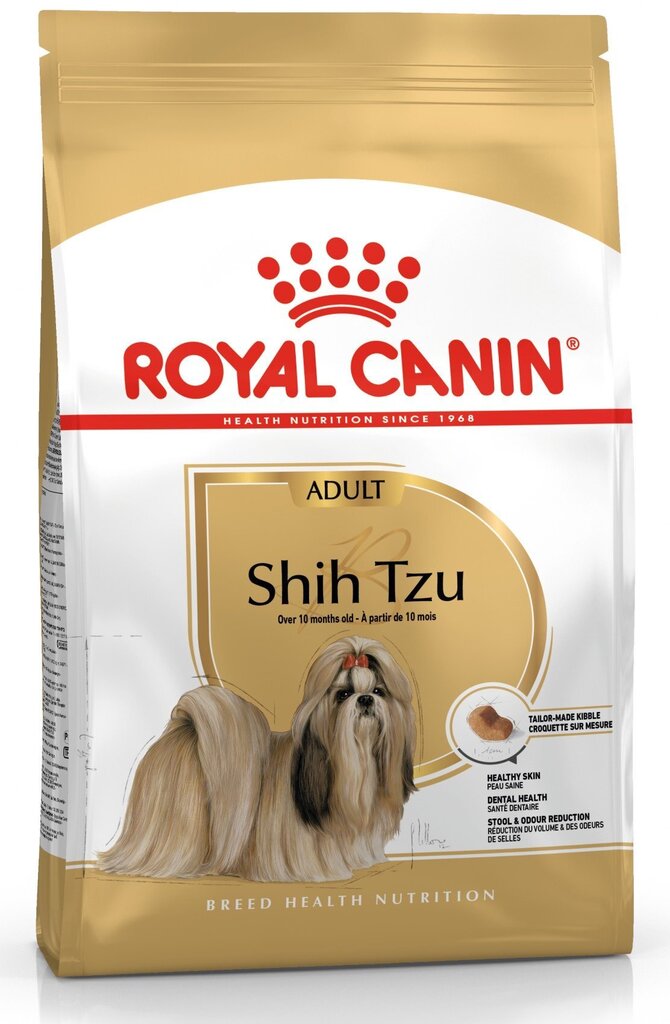 Royal Canin Shih Tzu kuivaruoka Adult, 1,5 kg. hinta ja tiedot | Koiran kuivaruoka | hobbyhall.fi