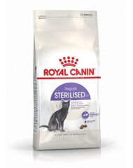 Royal Canin Sterilised ruokaa steriloiduille kissoille 37, 0,4+, 1,5 kg hinta ja tiedot | Kissan kuivaruoka | hobbyhall.fi