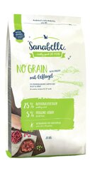 Sanabelle No Grain Poultry 2kg+Snack Trout 55 g kissan täysravinto hinta ja tiedot | Sanabelle Lemmikit | hobbyhall.fi