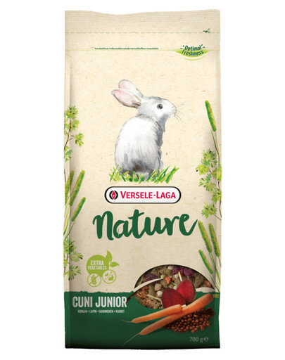 Versele Laga kanin täysravinto nuorille kaneille Cuni Junior Nature, 2,3 kg hinta ja tiedot | Pieneläinten ruoat | hobbyhall.fi