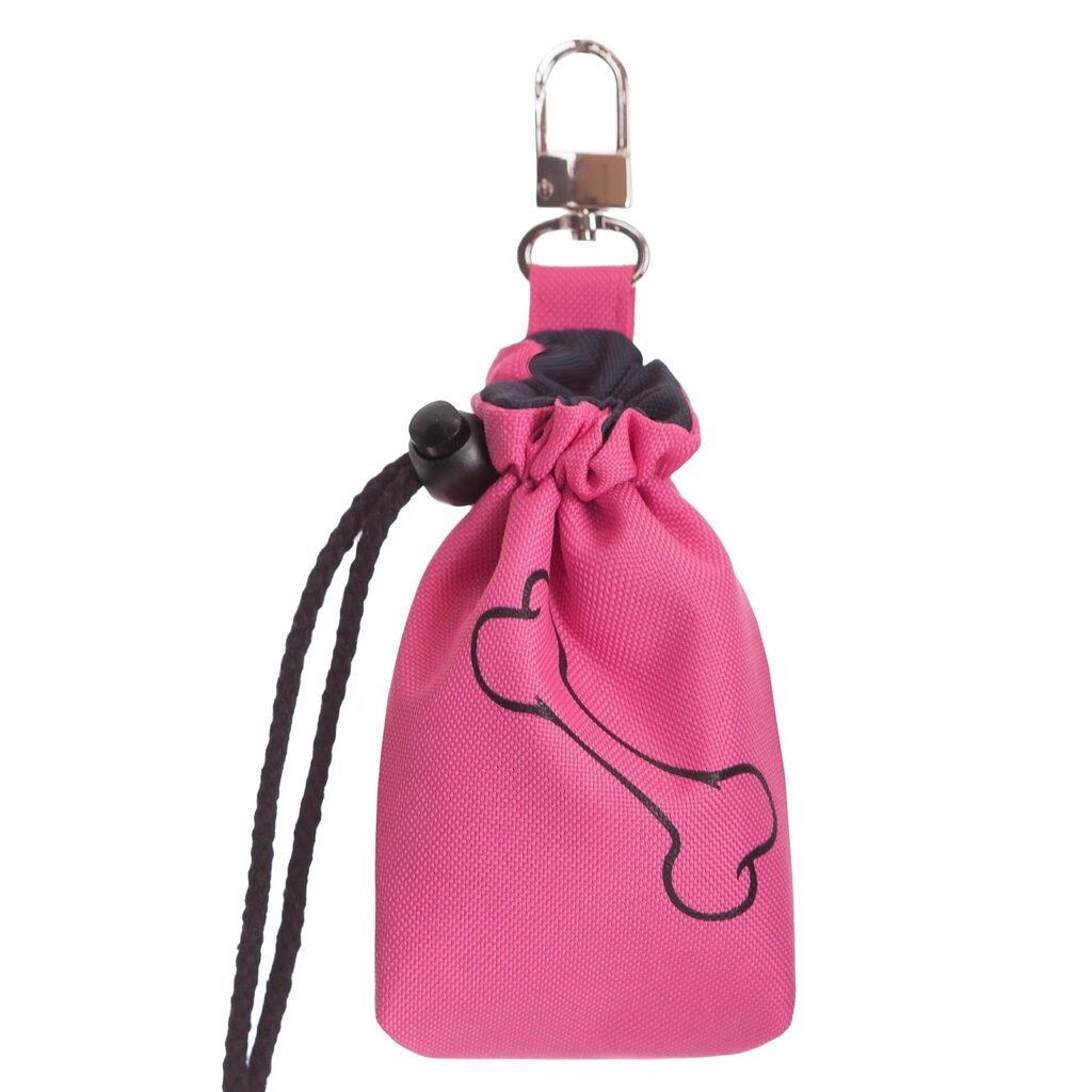 Herkkupussi Hobbydog Pink Bone, 18 x 5 x 12 cm hinta ja tiedot | Koiran koulutustarvikkeet | hobbyhall.fi