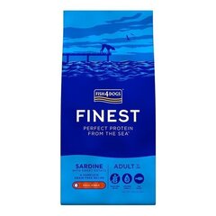 F4D KOIRAN TÄYSRAVINTO SARDIINI PIENI PELLETTI 5KG hinta ja tiedot | Fish4Dogs Lemmikit | hobbyhall.fi