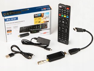 Vastaanotin dekooderi digitaalinen TV HD DVB-T2 HDMI H.265 HEVC hinta ja tiedot | Ei ole määritelty Televisiot ja lisätarvikkeet | hobbyhall.fi