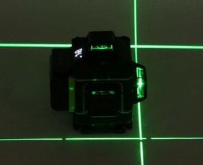 Lasertasomittari 12 laserviivaa 360 4D 30m hinta ja tiedot | Käsityökalut | hobbyhall.fi